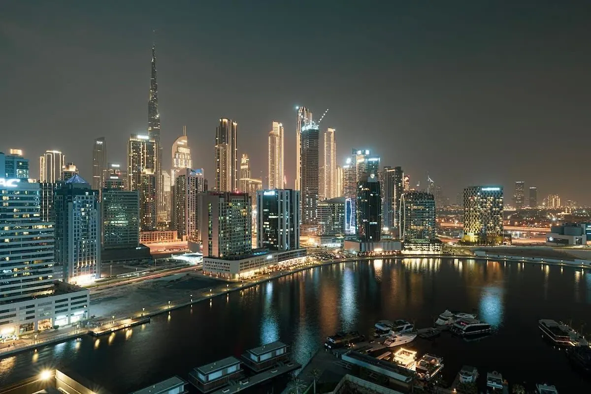 Luxury 2Br Burj Khalifa And Canal View Pool Jacuzzi Dubai Emirados Árabes Unidos